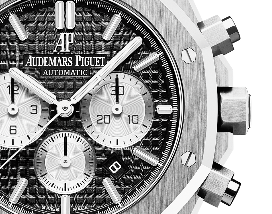 ROYAL OAK  PANDA Black Dial  CHRONOGRAPH 41mm - LITELUX