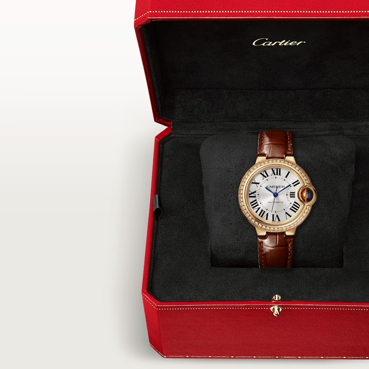 BALLON BLEU Diamond Yellow Gold 33mm - LITELUX