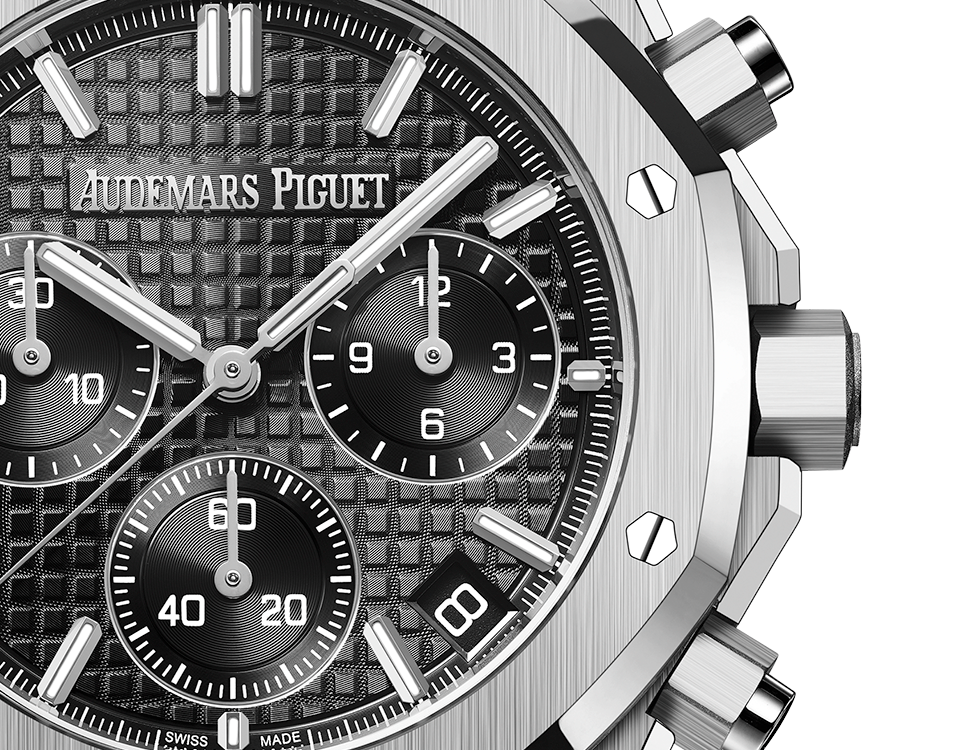 ROYAL OAK Black Dial CHRONOGRAPH 41mm - LITELUX
