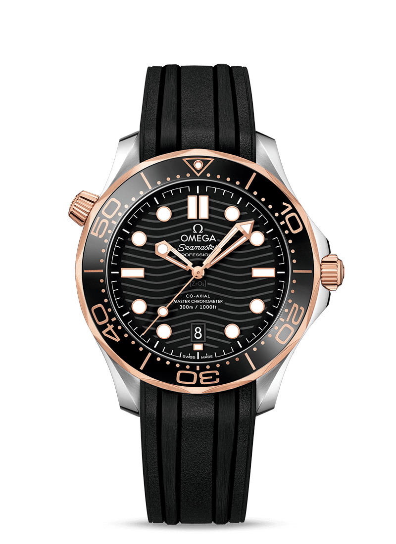 Seamaster Diver 300m Black Sedna™ Gold 42mm - LITELUX