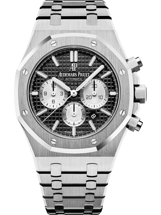 ROYAL OAK  PANDA Black Dial  CHRONOGRAPH 41mm - LITELUX