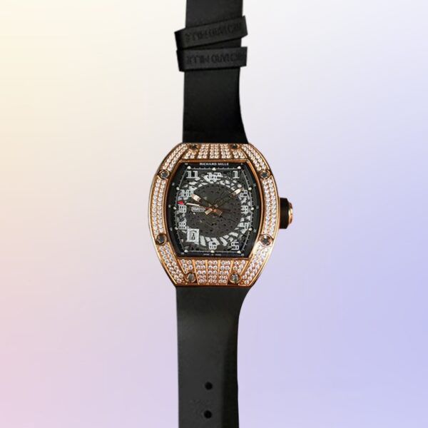 Richard Mille RM010 RM010-002 Around 5042mm Men Transparent Dial Rose Gold - LITELUX