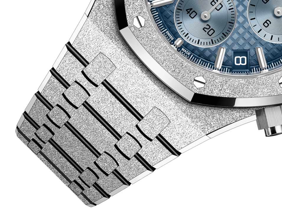 ROYAL OAK FROSTED CHRONOGRAPH Blue Dial 41mm - LITELUX