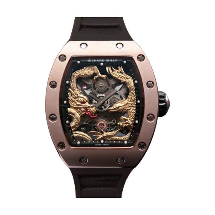 Richard Mille RM52-02 Around 50 42mm RM52-02-006 Men Horse Head Skeleton Dial Mechanical - LITELUX
