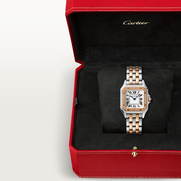 PANTHERE Rose Gold Mix Diamond 30mm - LITELUX