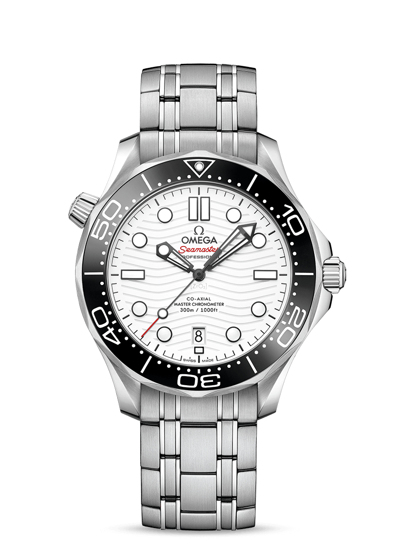Seamaster Diver 300m Black / White 42mm - LITELUX