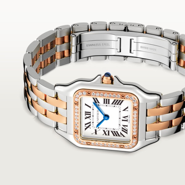 PANTHERE Rose Gold Mix Diamond 30mm - LITELUX