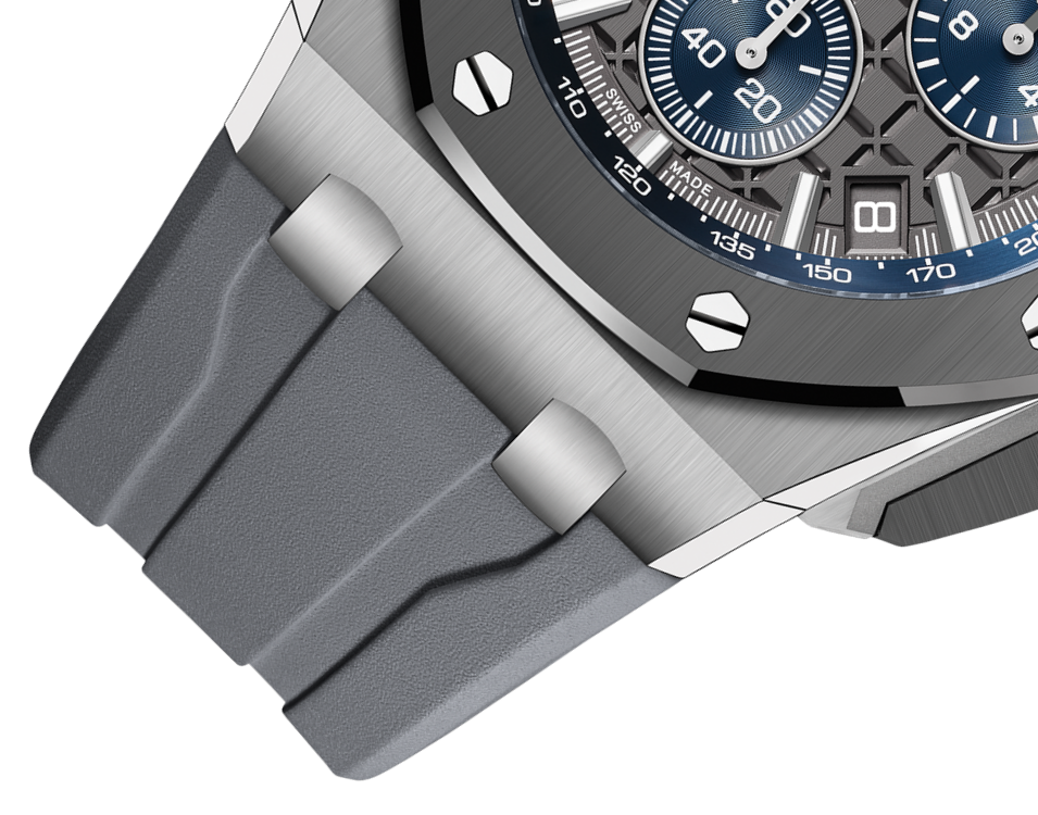 OFFSHORE Grey Dial CHRONOGRAPH 43mm - LITELUX