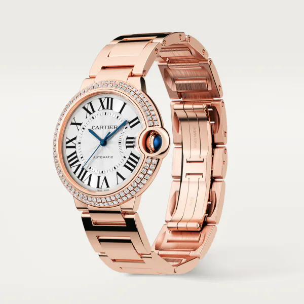 BALLON BLEU Diamond Rose Gold 36mm - LITELUX