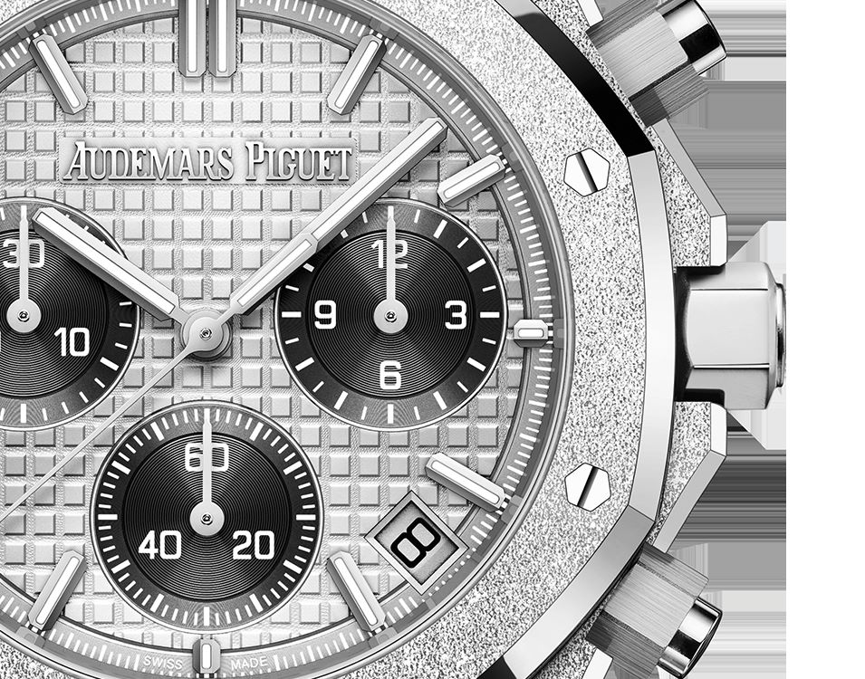 ROYAL OAK FROSTED CHRONOGRAPH Grey Dial 41 mm - LITELUX