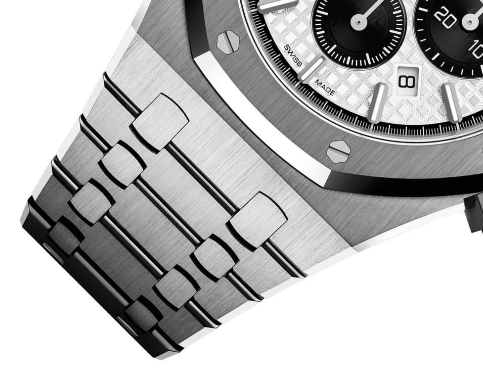 ROYAL OAK PANDA White Dial CHRONOGRAPH 41mm - LITELUX