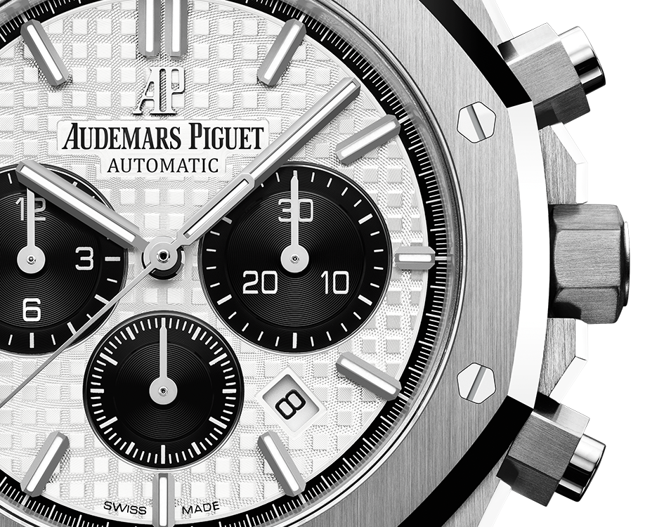 ROYAL OAK PANDA White Dial CHRONOGRAPH 41mm - LITELUX