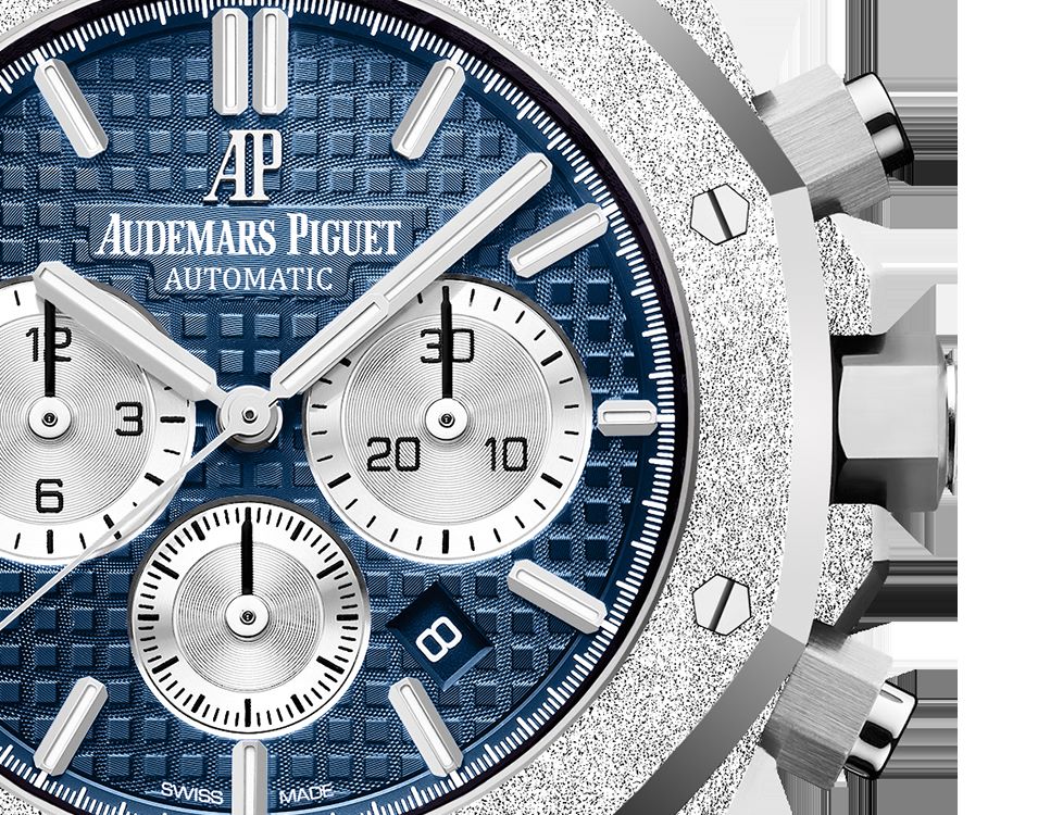 ROYAL OAK FROSTED GOLD CHRONOGRAPH Blue Dial 41mm - LITELUX