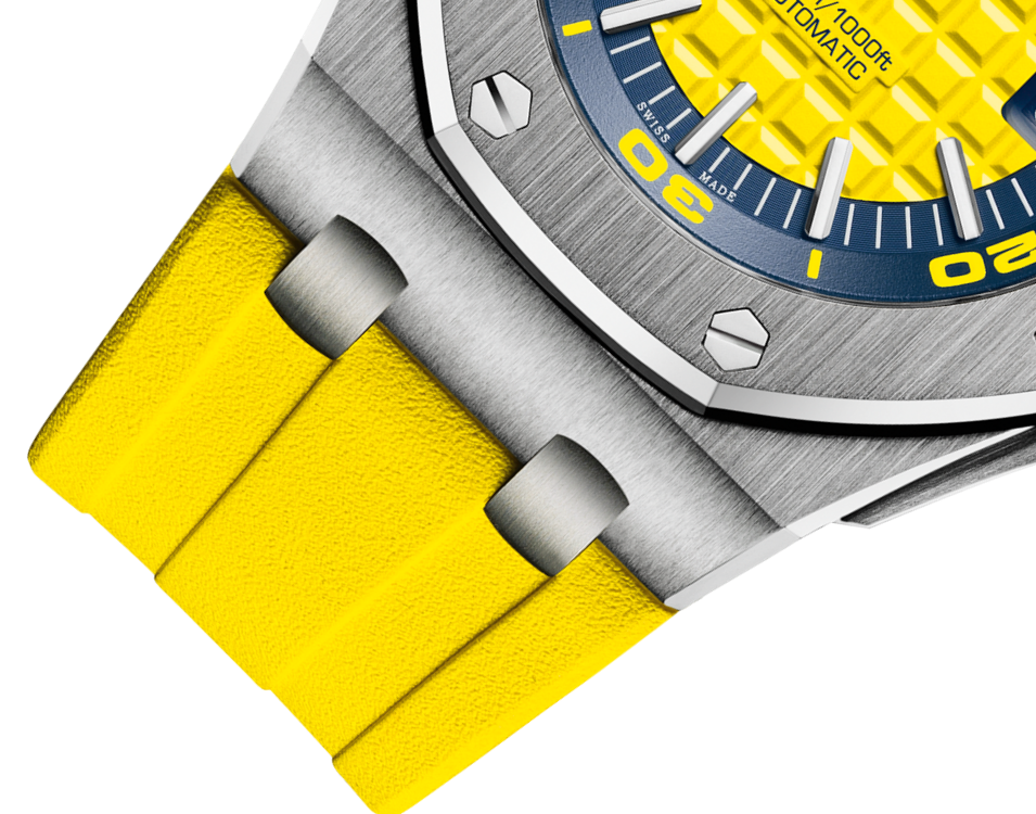 OFFSHORE DIVER Yellow Dial 42mm - LITELUX