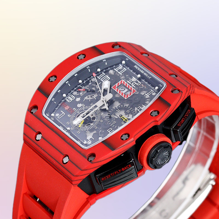 Richard Mille RM010 Around 50 40mm RM010 Men Automatic Silver-tone - LITELUX