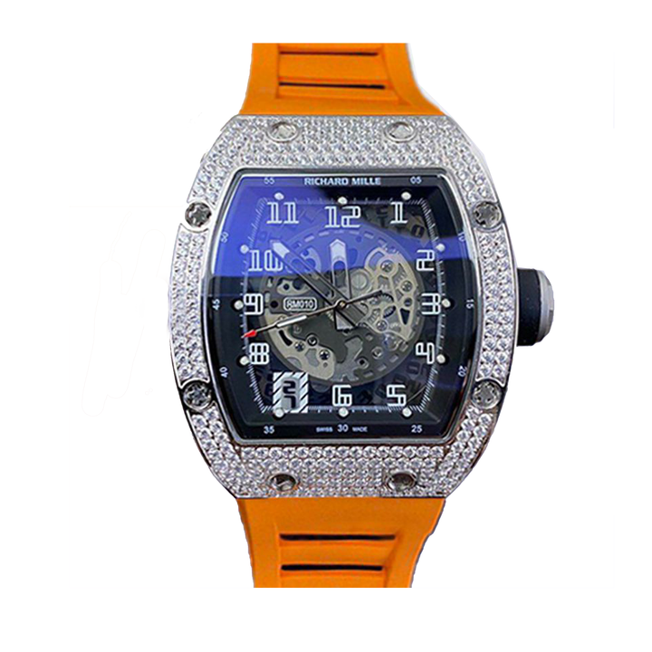 Richard Mille RM010 Around 50 42mm Men RM010 003 Silver Transparent Dial - LITELUX