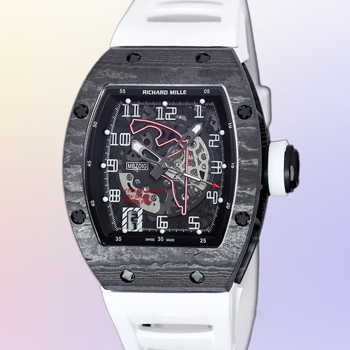 Richard Mille RM68-01 Men Around 5040mm RM68-01-002 Transparent Dial White - LITELUX