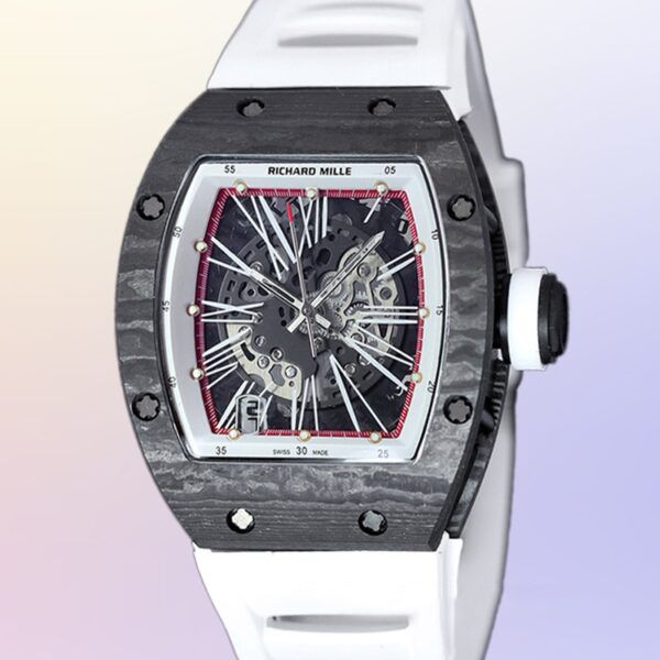 Richard Mille RM019 Men RMSpider-001 Around 45 38mm Black With Diamonds Dial - LITELUX
