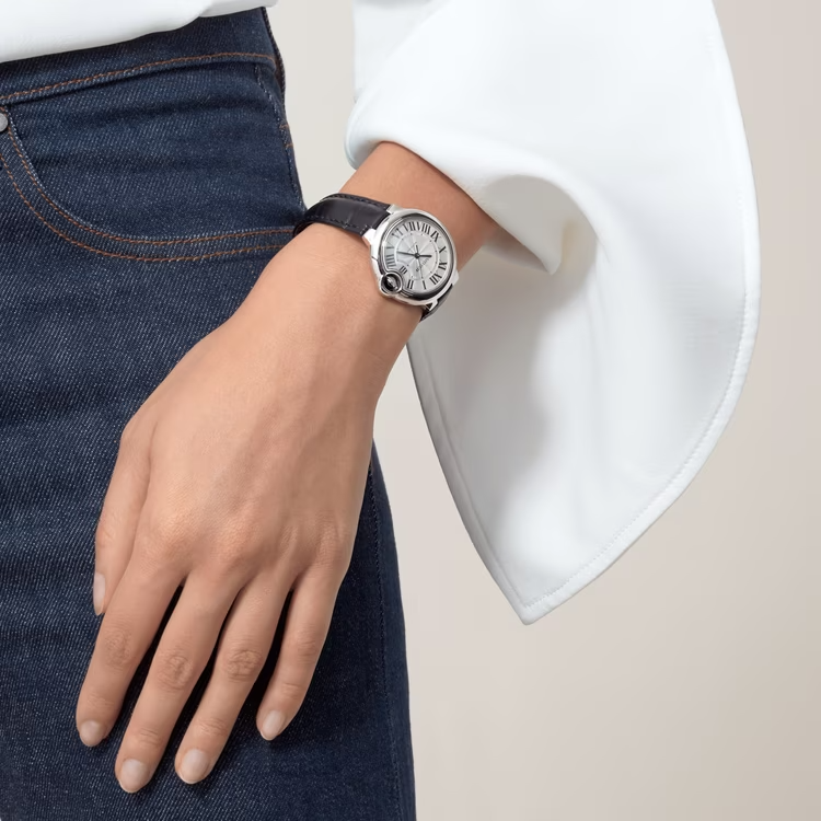 BALLON BLEU Alligator Strap 36mm - LITELUX