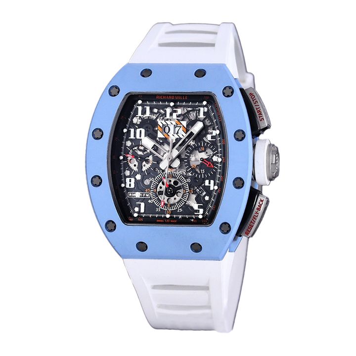 Richard Mille RM 010 RM 010-015 50 42mm Men Transparent Dial V1 - LITELUX
