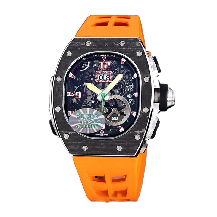 Richard Mille RM51-02 RM51-02-009 Around 48 40mm Ladies Mechanical Rose Gold-Tone - LITELUX