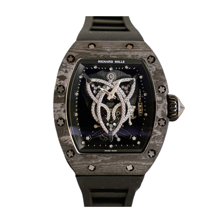 Richard Mille RM018 Around 4839mm Men RM018-003 Silver-tone Transparent Dial - LITELUX