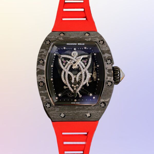 Richard Mille RM018 Around 4839mm Men RM018-003 Silver-tone Transparent Dial - LITELUX