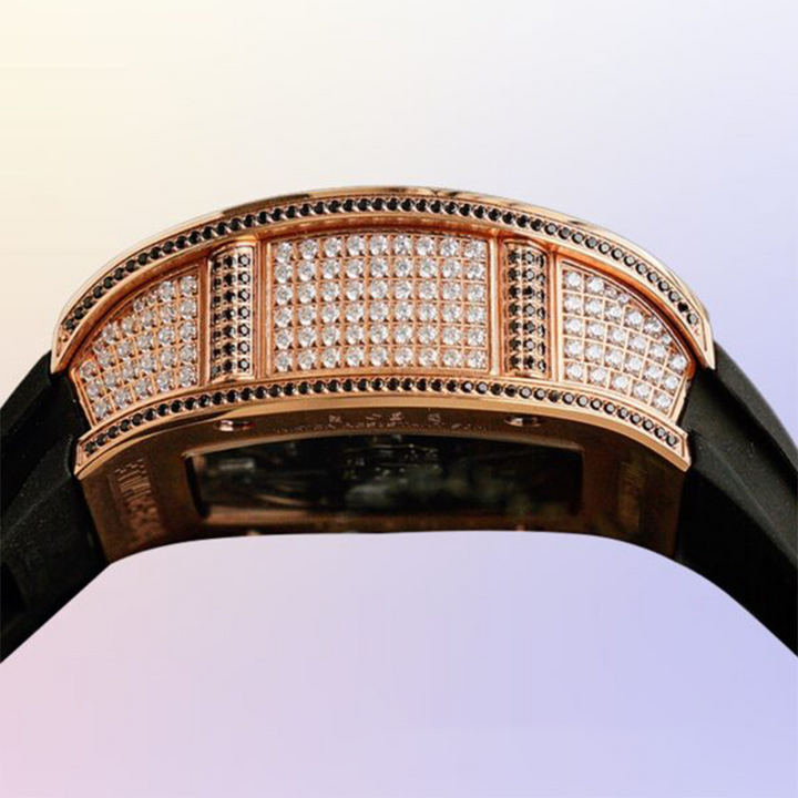 Richard Mille RM51-02 RM51-02-010 Ladies Around 48 40mm Diamond Paved Dial Mechanical - LITELUX