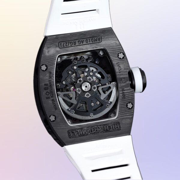 Richard Mille RM019 Men RMSpider-001 Around 45 38mm Black With Diamonds Dial - LITELUX
