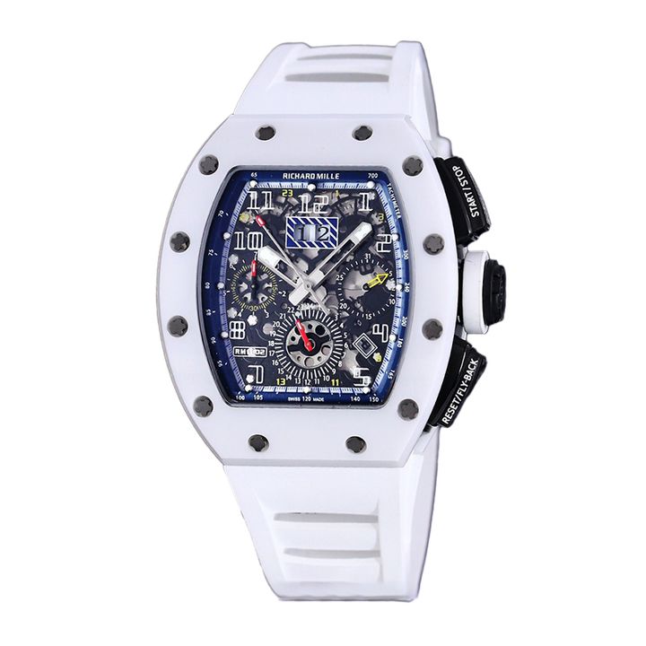 Richard Mille RM 010 Men 50 42mm RM 010-013 Transparent Dial - LITELUX