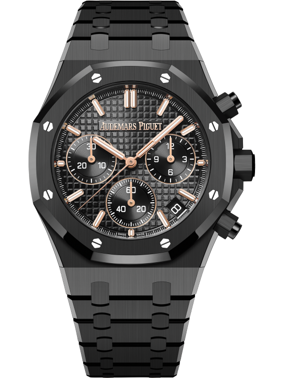 ROYAL OAK Black Ceramic CHRONOGRAPH 41mm - LITELUX