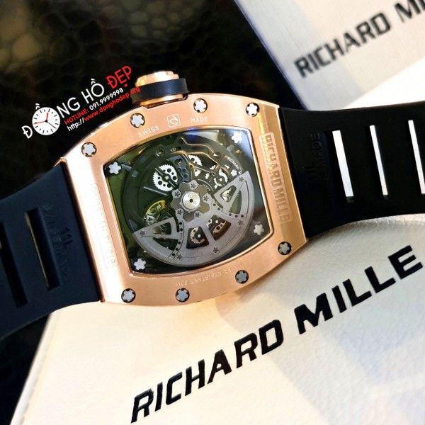 Richard Mille Rm 30 Automatic With Declutchable Rotor Rose Gold - LITELUX