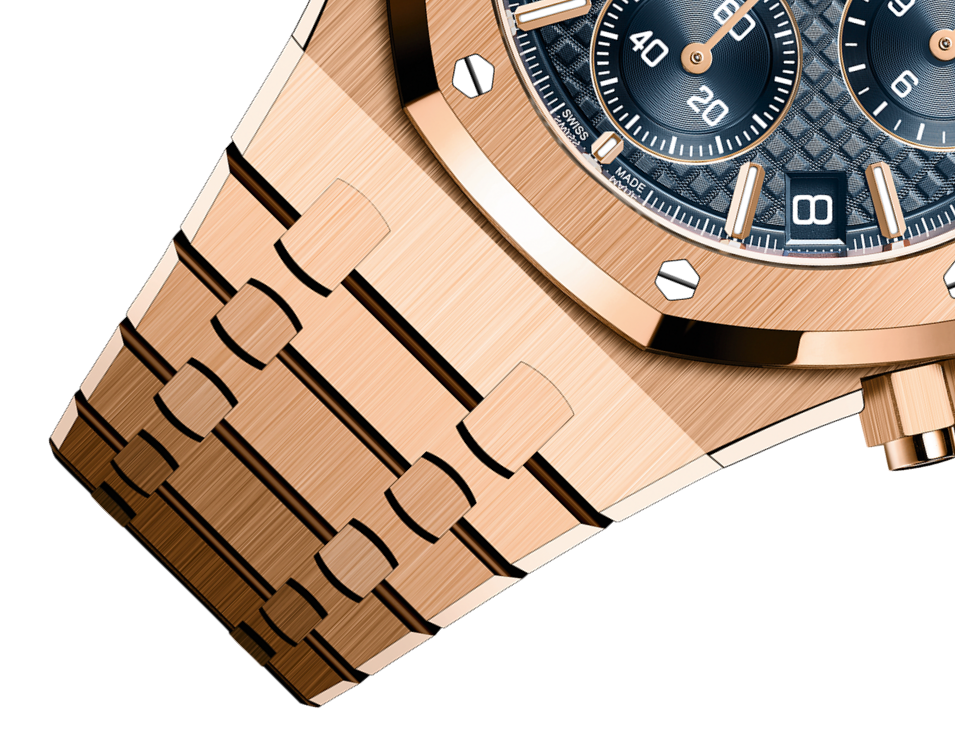 ROYAL OAK Pink Gold βBleu nuit nuage 50β Dial CHRONOGRAPH 41mm - LITELUX