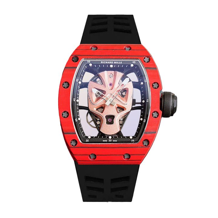 Richard Mille RM52-02 Around 43mm Men RM52-02-009 Horse Dial Rose Gold-Tone Silver-Tone - LITELUX