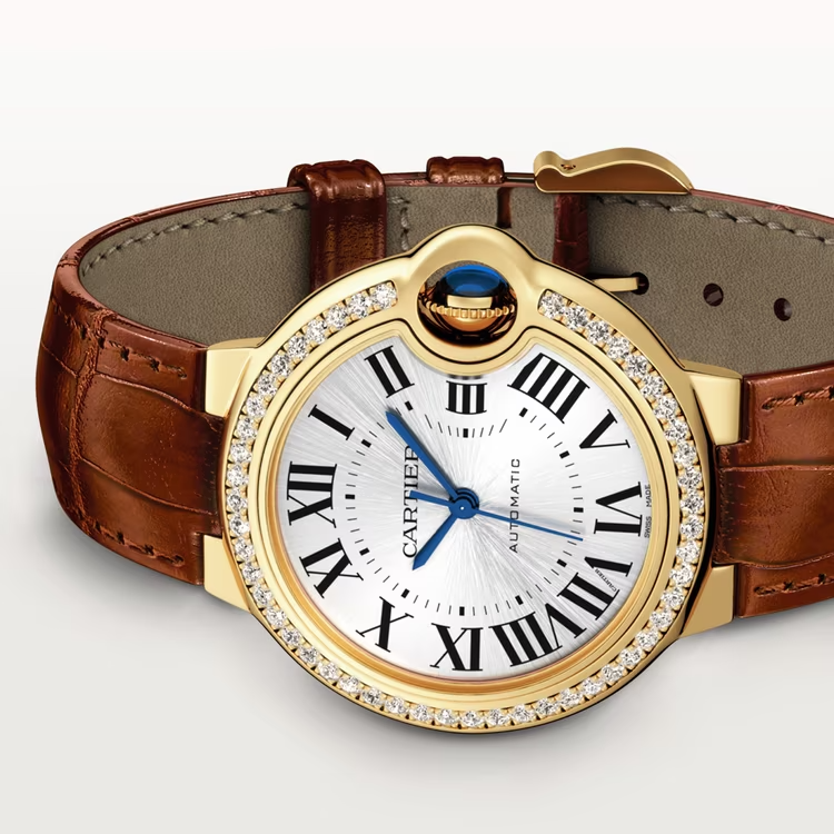 BALLON BLEU Diamond Yellow Gold 33mm - LITELUX