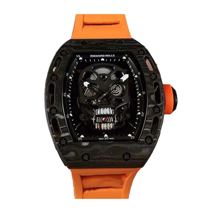 Richard Mille RM052 Around 50 43mm Men RM052-005 Rose Gold Skull Dial Rose Gold - LITELUX