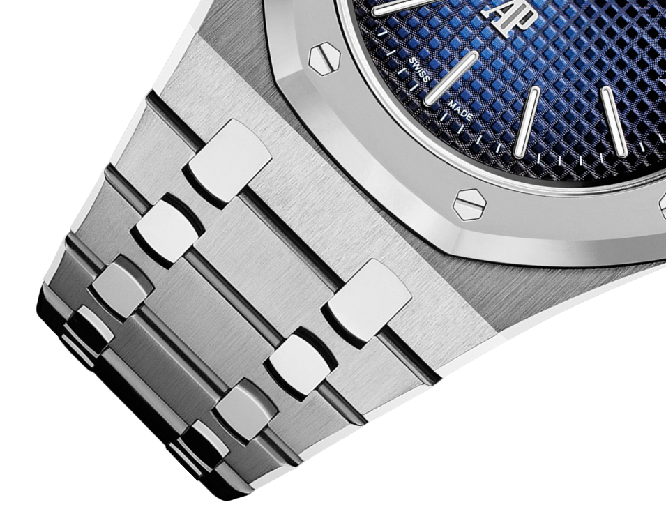ROYAL OAK โJUMBOโ Smoked Blue Dial 39mm - LITELUX