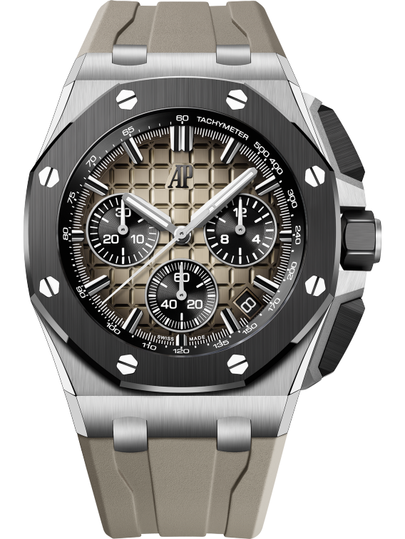 OFFSHORE  Smoked Light Brown Dial CHRONOGRAPH 43mm - LITELUX