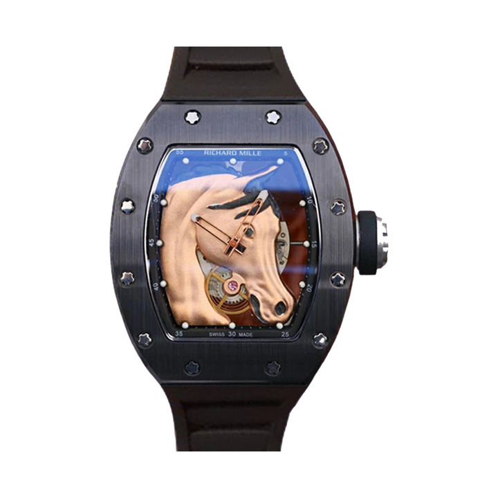 Richard Mille RM52-01 Around 5042mm Men RM52-01-001 Red Skull Dial Mechanical - LITELUX