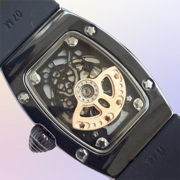 Richard Mille RM07-01 Around 31 45mm Ladies RM07-01-002 Automatic Red With Diamonds Dial - LITELUX