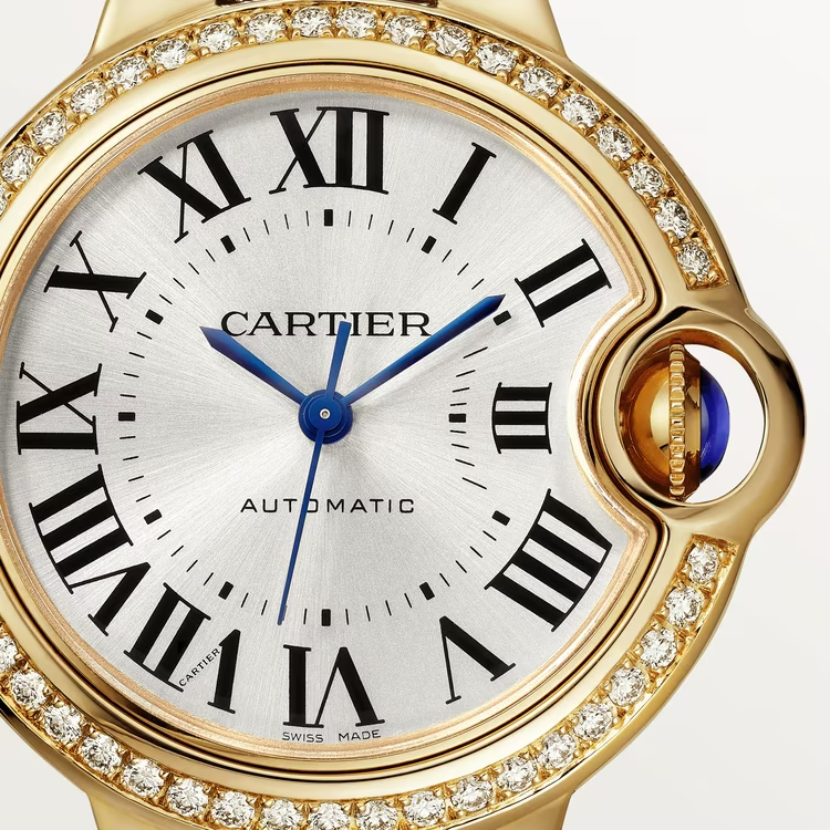 BALLON BLEU Diamond Yellow Gold 33mm - LITELUX