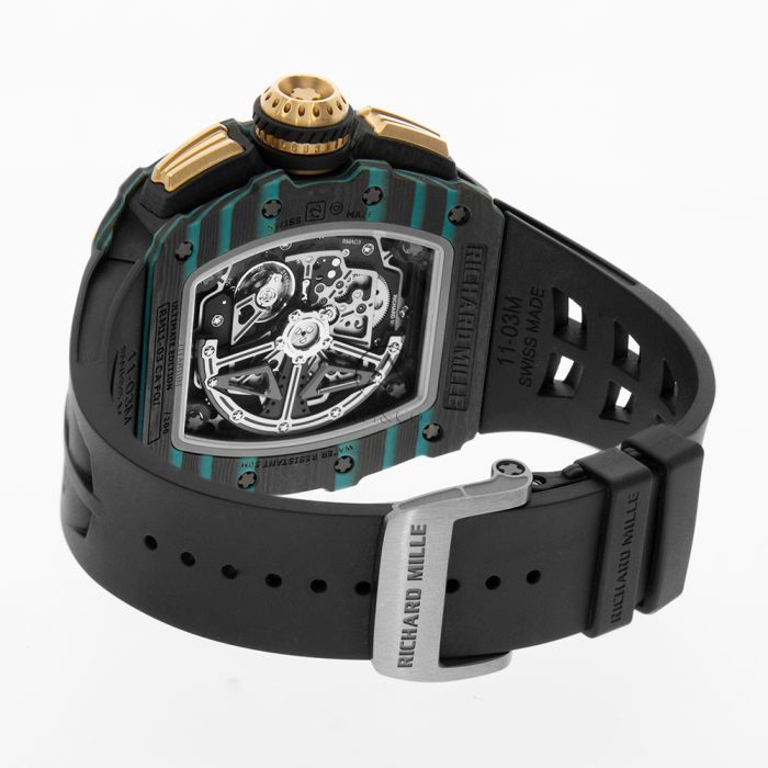 Richard Mille RM11-03 Ultimate Edition Flyback Chronograph in carbon - LITELUX
