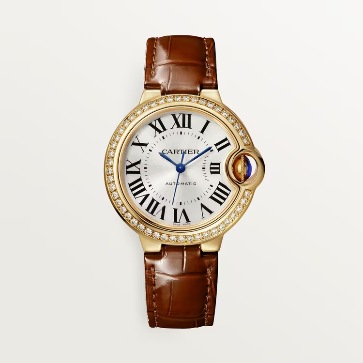 BALLON BLEU Diamond Yellow Gold 33mm - LITELUX