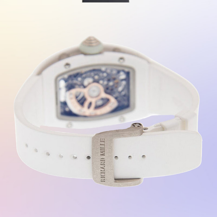 Richard Mille RM061 Men Around 50 40mm RM061-003 Hand Wind White - LITELUX