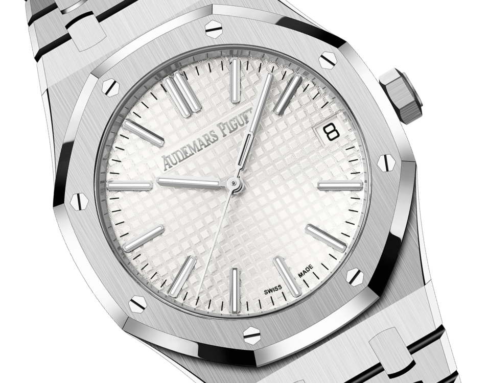 ROYAL OAK Silver-Toned Dial 41mm - LITELUX