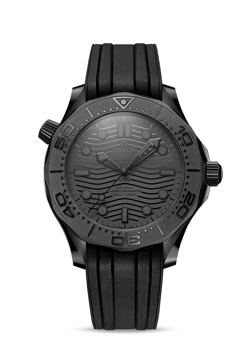 Seamaster Diver 300m Black Black 43.5mm - LITELUX