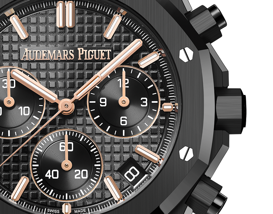 ROYAL OAK Black Ceramic  CHRONOGRAPH 41mm - LITELUX