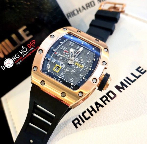 Richard Mille Rm 30 Automatic With Declutchable Rotor Rose Gold - LITELUX