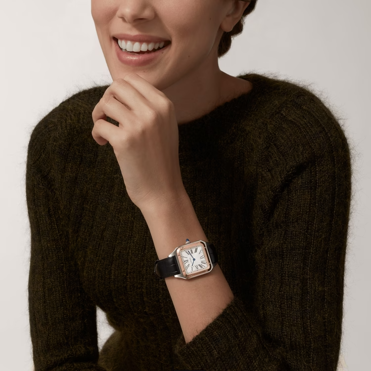 SANTOS-DUMONT Rose Gold Mix 46mm - LITELUX
