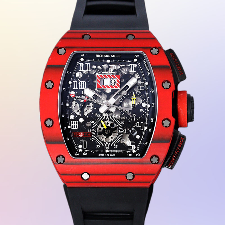 Richard Mille RM010 RM010 Around 50 40mm Men Black Dial - LITELUX